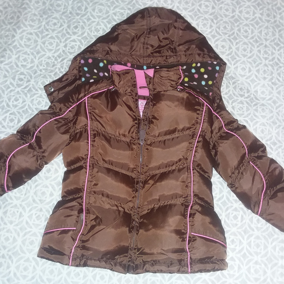 Weather Tamer Other - Hooded puffer jacket for girls, size 5-6 Weather Tamer Other - Hooded puffer jacket for girls, size 5-6